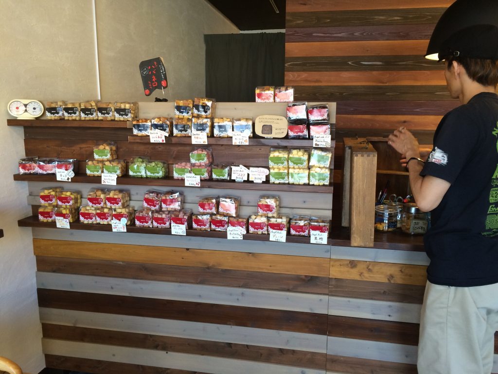 ラスク用の陳列棚