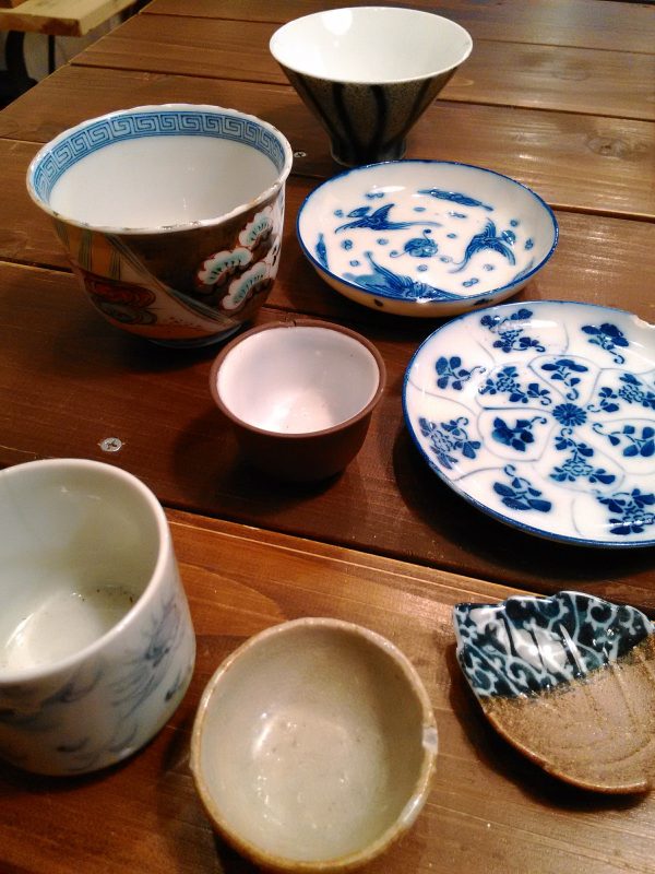 銀継ぎ(金継ぎ)用のかけ器