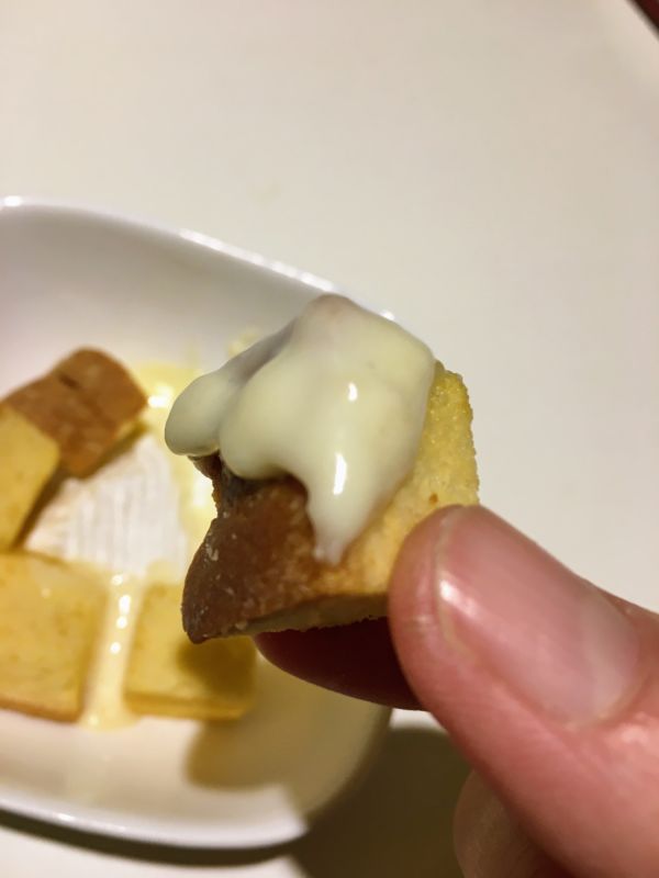 スモークチーズとカマンベールチーズ