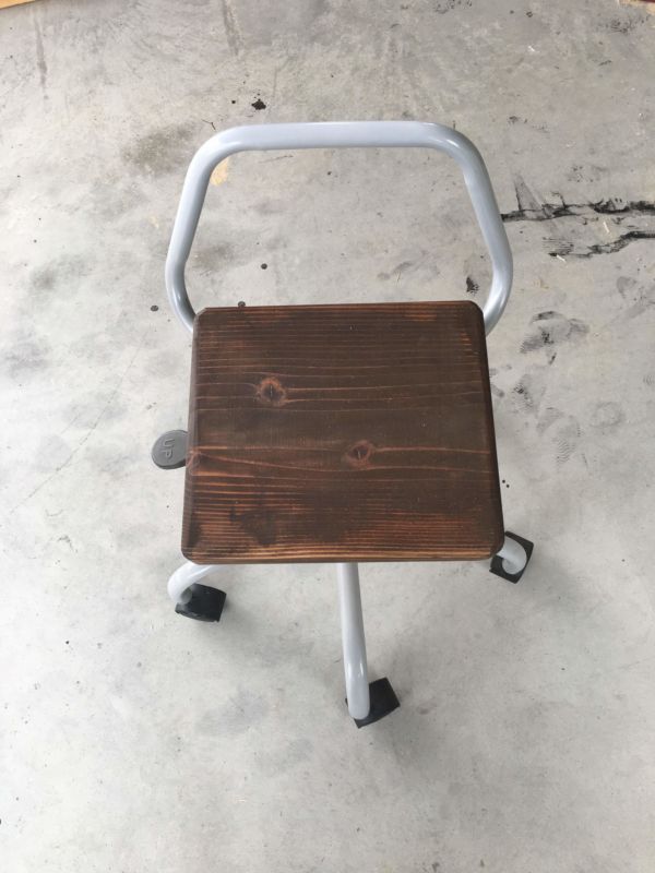 リメイク後パソコン椅子