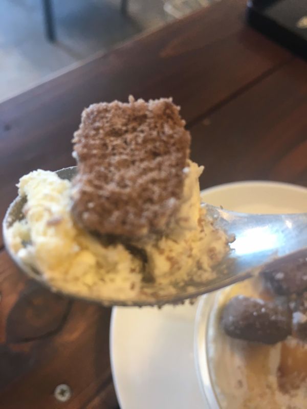 アイスケーキとココアラスク