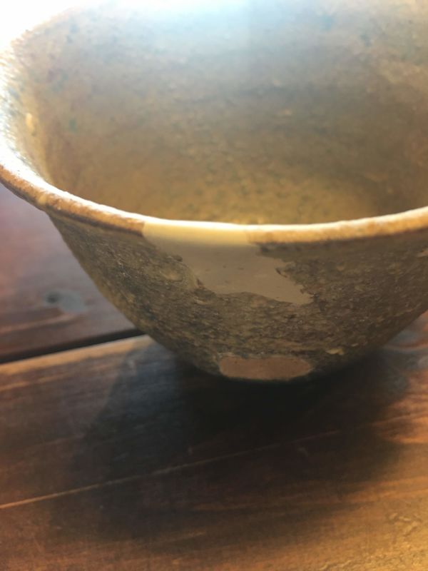 盆栽鉢の金継ぎ