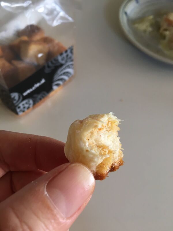 チーズとハバネロラスク